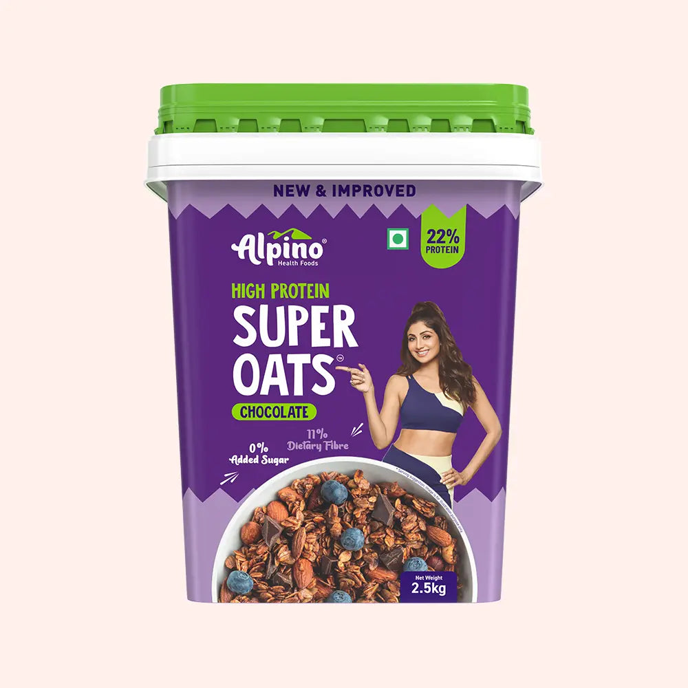 High Protein Super Rolled Oats Chocolate Flavor