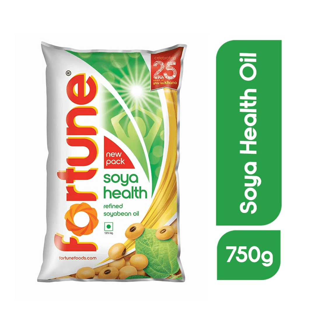fortune refined soyabean oil 750 gm