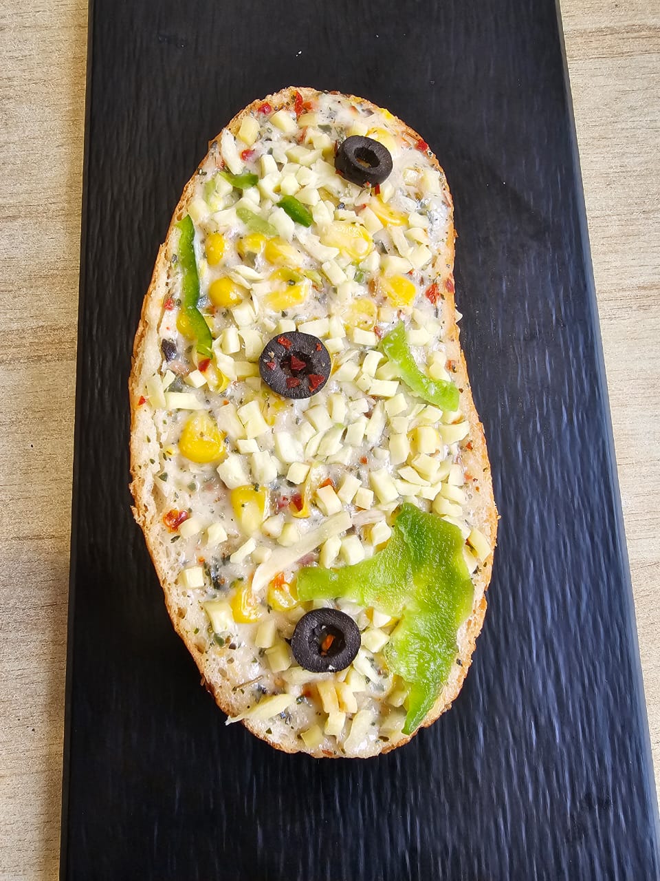 Corn Cheese Toasties..
