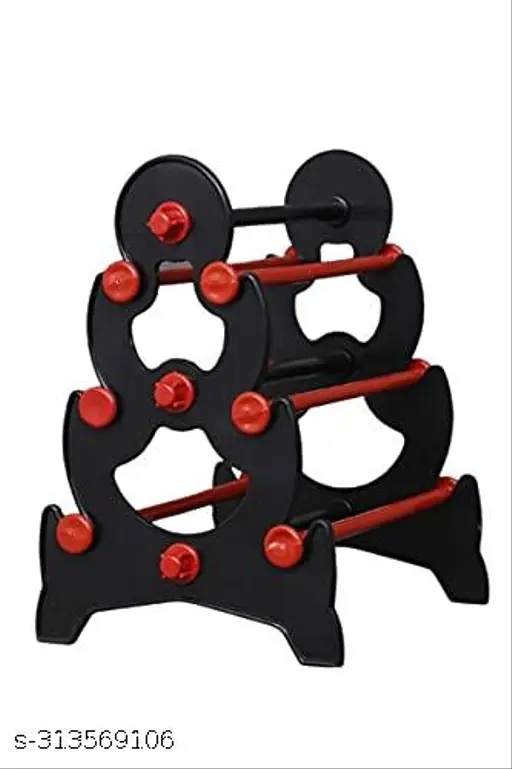 LK MINI TOWER 6 ROD RED 06 Rods Bangle Organizer