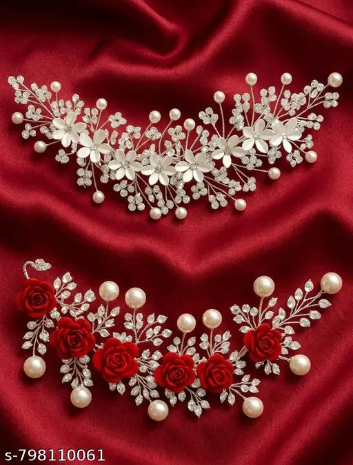 Partywear Hair Tiara 2pc Combo