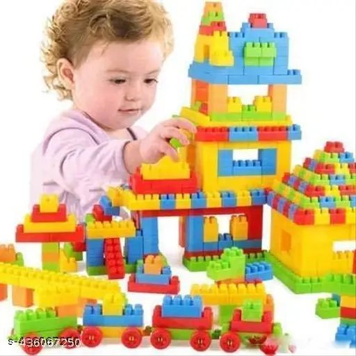 Ankirant 100 Pics toy kids baby colorful and safe building blocks Ultimate Building Fun