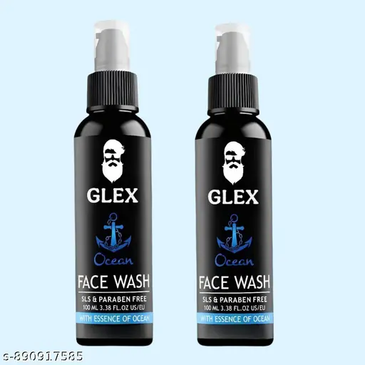 Oceann Face Wash for Men | Fight Acne & Pimples, Brighten Skin, Clears Dirt, Oil Control, Refreshing Feel - Multi-Action Formula (PACK OF 2)
