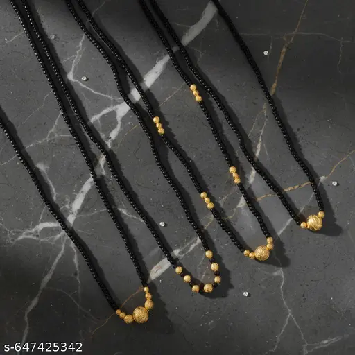 Simple Everyday Mangalsutra Necklace Jewellery