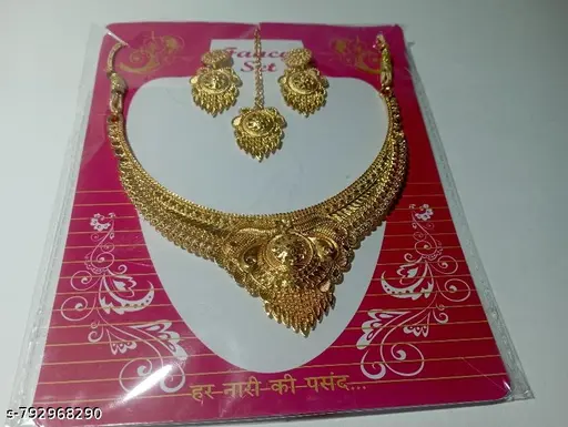 Bridal Style Necklace Set | Elegant & Premium Look