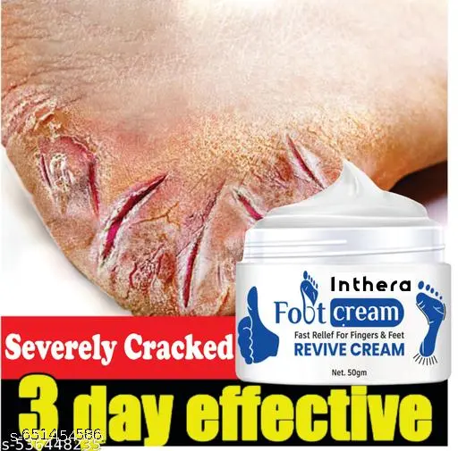Crack Blaster Repair - Cracked Skin, Heel, Finger Healing Balm and Crack Blaster Dry Skin and Body Cream (100gm)