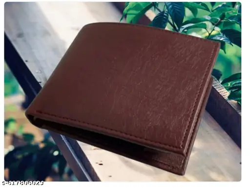 Leather Wallet For Man Gents Purse Black Colour