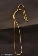 SAHIBA RANI STORE Gold Plated Chain New Chokor Design Chain New trendy gold plated chain