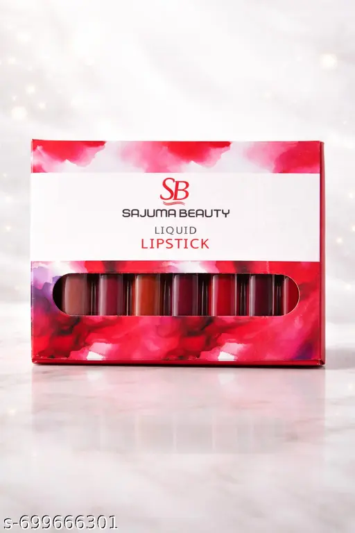 Matte Liquid Lipstick Combo Pack of 8 | Smudge Proof & Transfer Proof