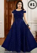 Women Silk Gown