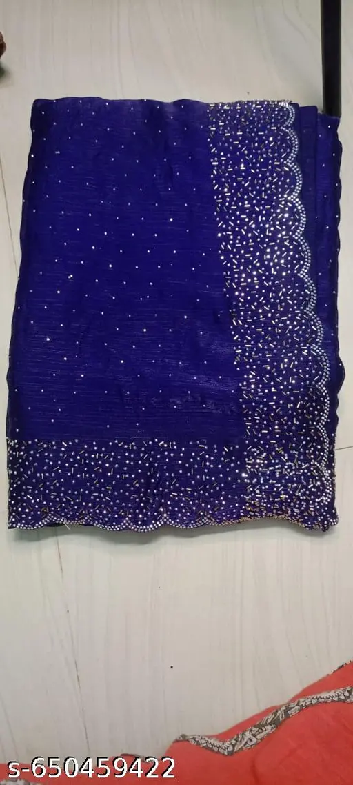 Space silk saree