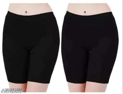 Girls cycling shorts (pack of 2)