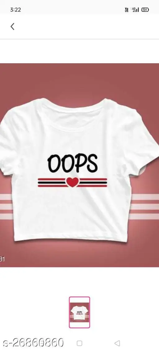 Trendy Glamorous Women Tshirts (PACKUP 1)