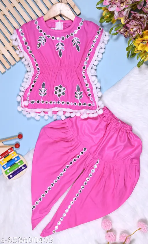 Top & Dhoti Set