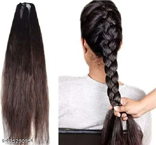 Brown Classic Style Paranda Choti Brown Colour For Women Girls Bridal Hair Extension
