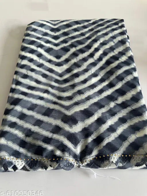 Georgette Printed Saree(With Lace)