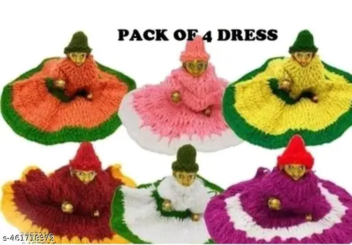 0 2no gopal ji ki winter poshak with cap poshak 4