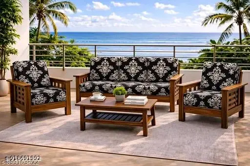 SOFA SEAT GADDI COVER Stretchable/Spandex Printed Sofa Slip Cover, Pack of 10 (5 Sofa Seat Covers & 5 Sofa Back Covers)can use for Living room, Couch, Wooden Sofas & Offices