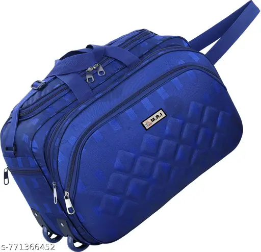 MRI BAGS Trendy 40L Strolley Duffel Bag with Wheels