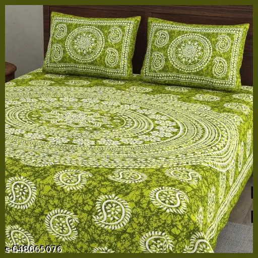 New Trendy Cotton bedsheet for king size bedsheet