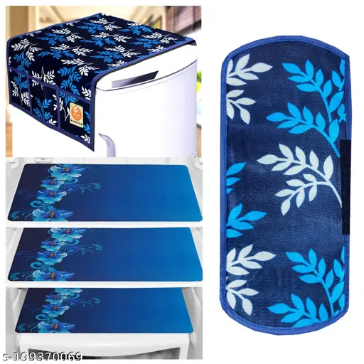 The Endless Store Fridge Top+Handle Cover+Fridge Mat