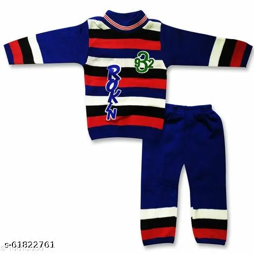 Boys Multicolor Wool Sweaters Pack Of 1