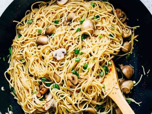 Mushroom Noodles