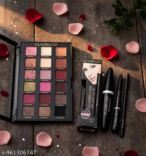 GLAMBLUSH 18 Multicolored Eye Shadow kit 49