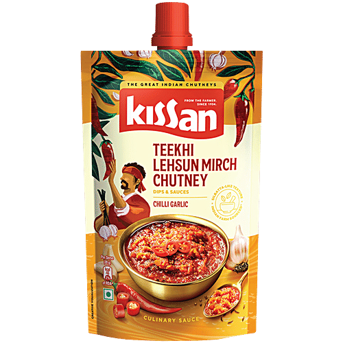 Kissan Teekhi Lehsun Mirch Chutney