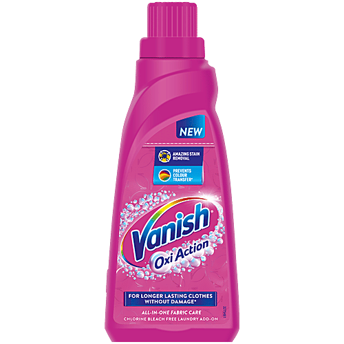 Vanish Oxi Action All In One Stain Remover Detergent Liquid, 800 ml