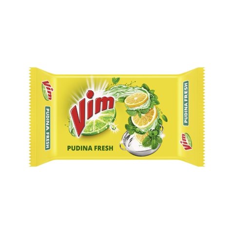 Vim Pudina Anti Smell Dishwash Bar