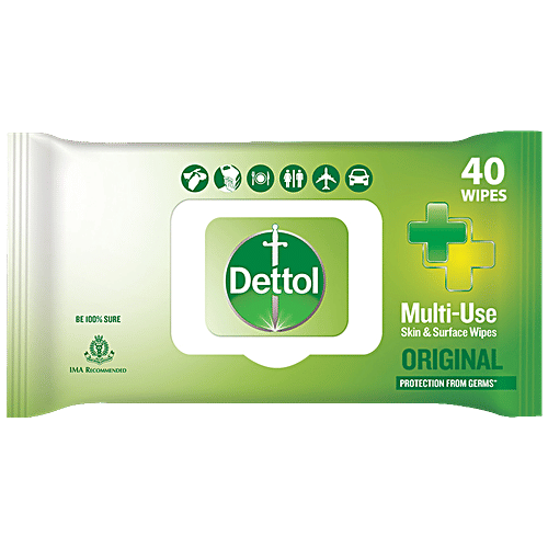 Dettol Original Multi-Use Skin & Surface Disinfectant Wipes