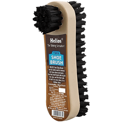 Helios Twin Shoe Brush, 1 pc