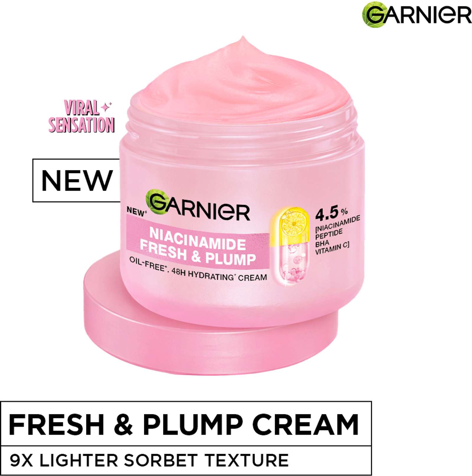 Garnier Niacinamide Fresh & Plump Hydrating Moisturizer