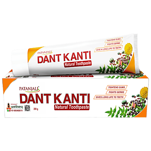 Patanjali Dant Kanti - Dental Cream, 200 g