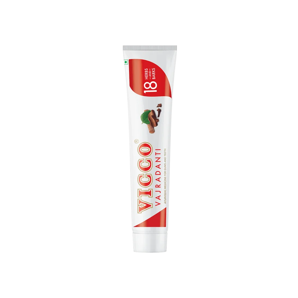 Vicco Vajradanti Ayurvedic Herbal Toothpaste for Strong Teeth & Gum