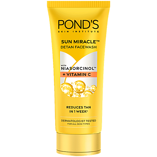 Pond's DeTan Face Wash with Niacinamide & Vitamin C