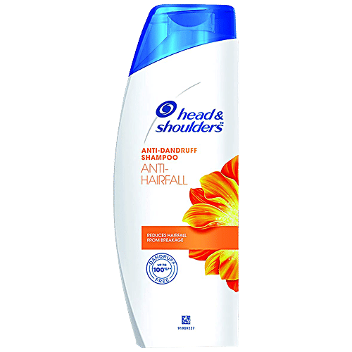 Head & Shoulders Anti-Hairfall Anti-Dandruff Shampoo, 180 ml