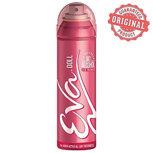 Eva Deodorants for Women Doll | pH Balanced | No Alcohol | Skin Friendly, 125 ml