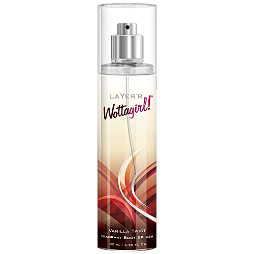 Layerr Wottagirl! Perfume Spray - Vanilla Twist, 135 ml