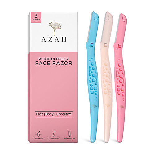 Azah Smooth & Precise Face Razor For Women, 3 pcs