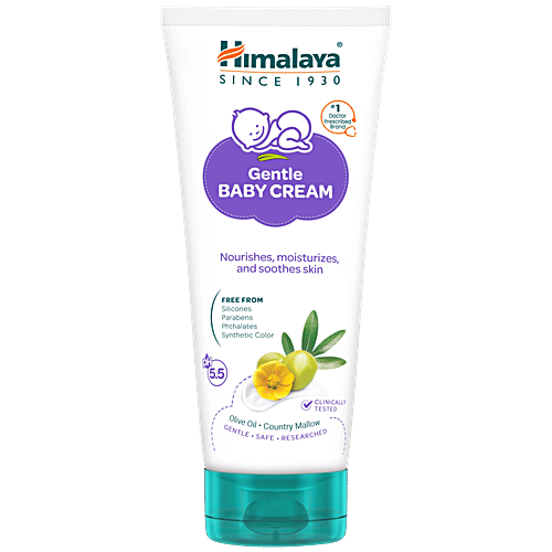 Himalaya Baby Cream - Extra Soft & Gentle, Paraben Free, 200 ml