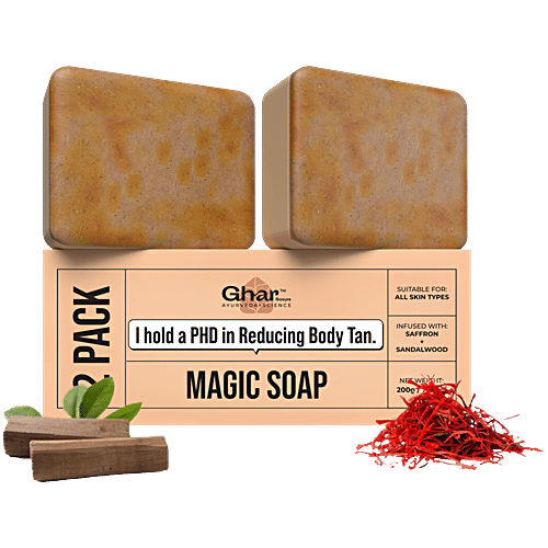 Ghar Soaps Magic Soap, 2x100 g