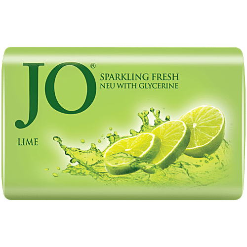 JO Lime Soap - Sparkling Fresh Neu With Glycerine, 100 g (Pack of 5)
