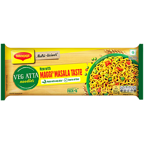 Maggi Nutri-Licious Veg Atta Instant Noodles, 290 g