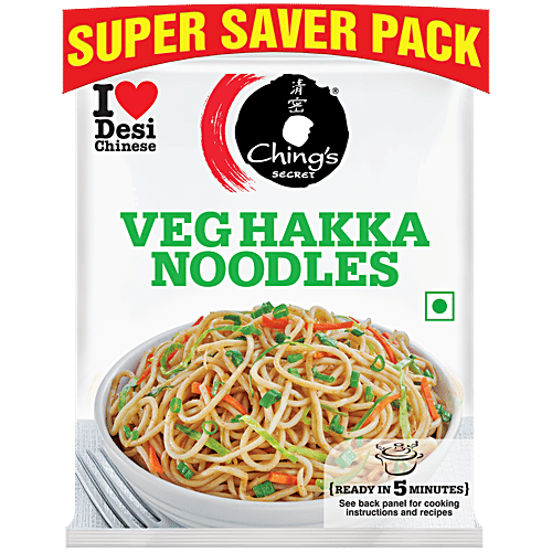 Ching's Secret Chowmein Noodles, 560 g (With Free Masala Pouch)