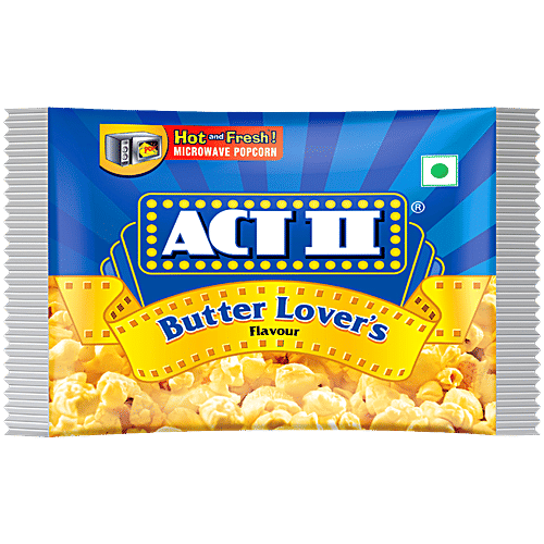 ACT II Butter Lover's Microwave Popcorn - Small Pack, 30 g