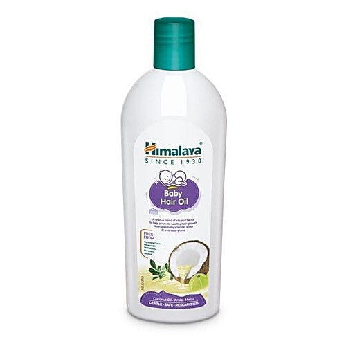 Himalaya Baby Hair Oil - With Coconut Oil, Amla & Methi, Paraben Free, 200 ml