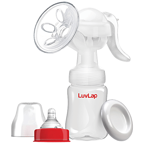 LuvLap Manual Breast Pump 3 Level Suction