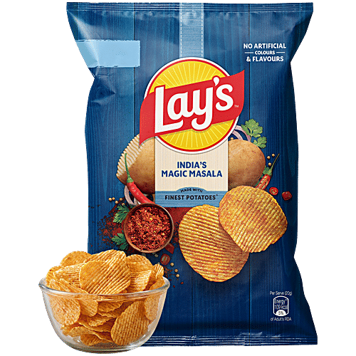 Lay's India's Magic Masala Potato Chips, 58 g